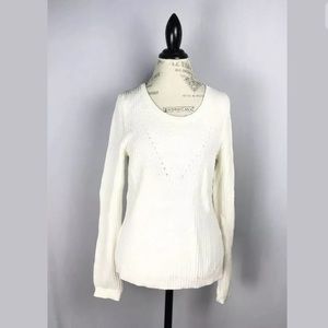 Victoria’s Secret Scoop Neck Sweater Size Large